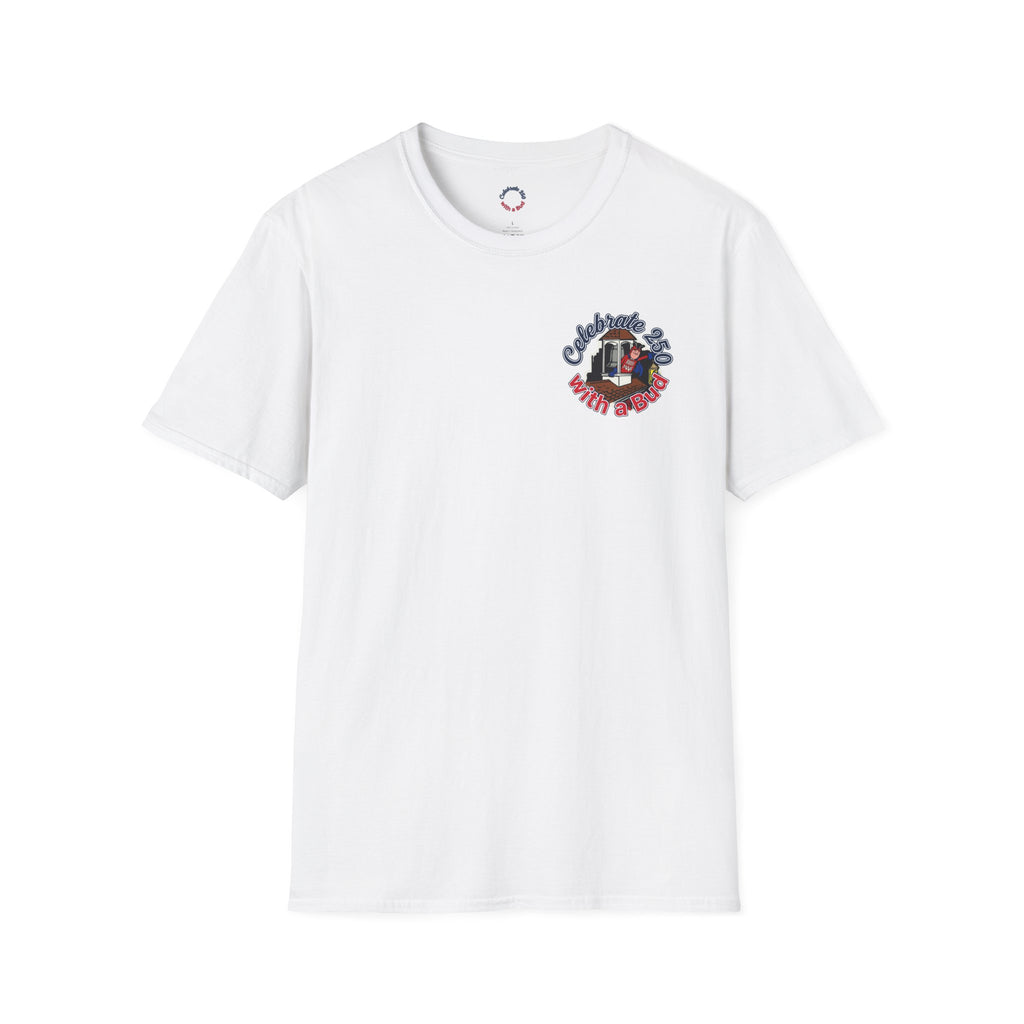 Retro Bud Man Boston Lantern Classic Budweiser T-Shirt