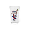 Retro Bud Man Patriotic March 16oz Pint Glass