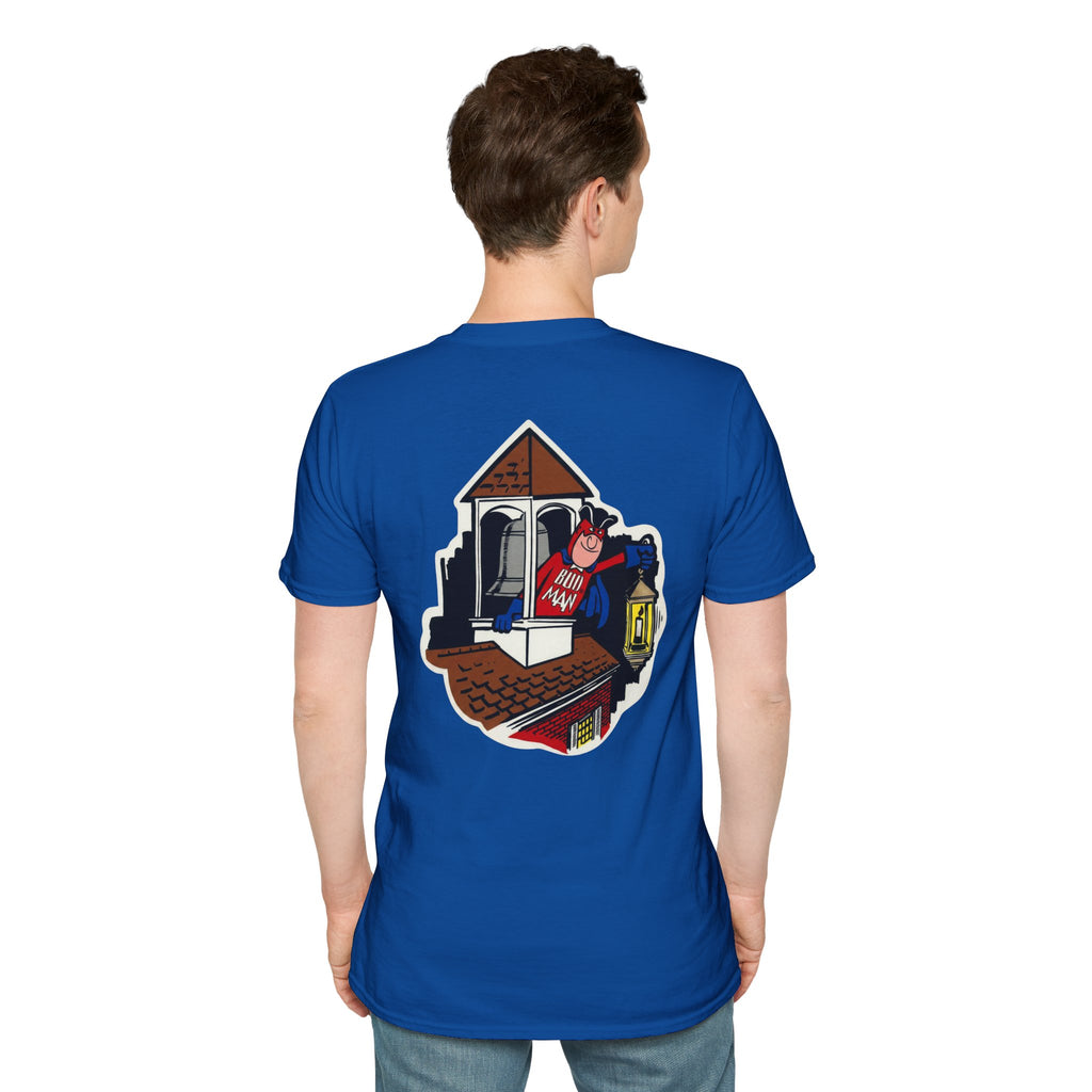 Retro Bud Man Boston Lantern Classic Budweiser T-Shirt