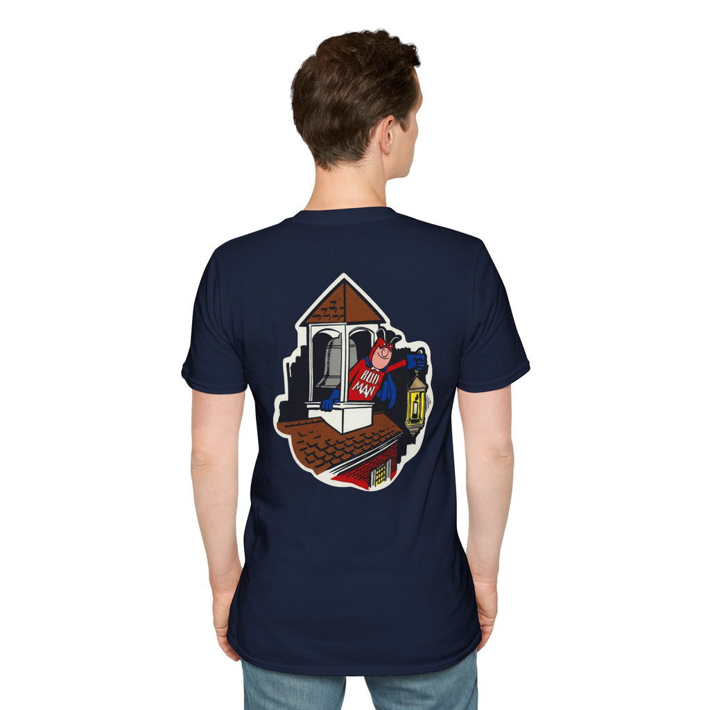 Retro Bud Man Boston Lantern Classic Budweiser T-Shirt