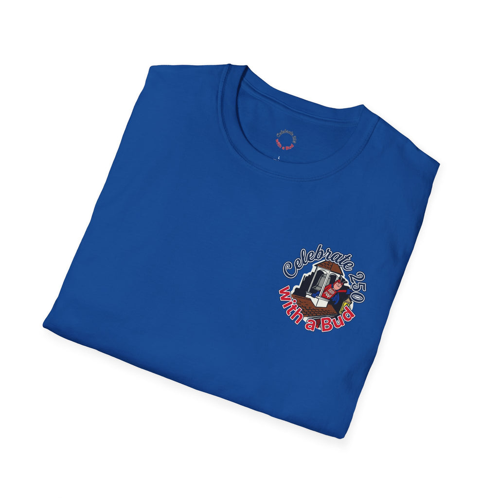 Retro Bud Man Boston Lantern Classic Budweiser T-Shirt