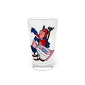 Retro Budweiser "Budsy" Ross Patriotic Pint Glass – 16oz Beer Glass