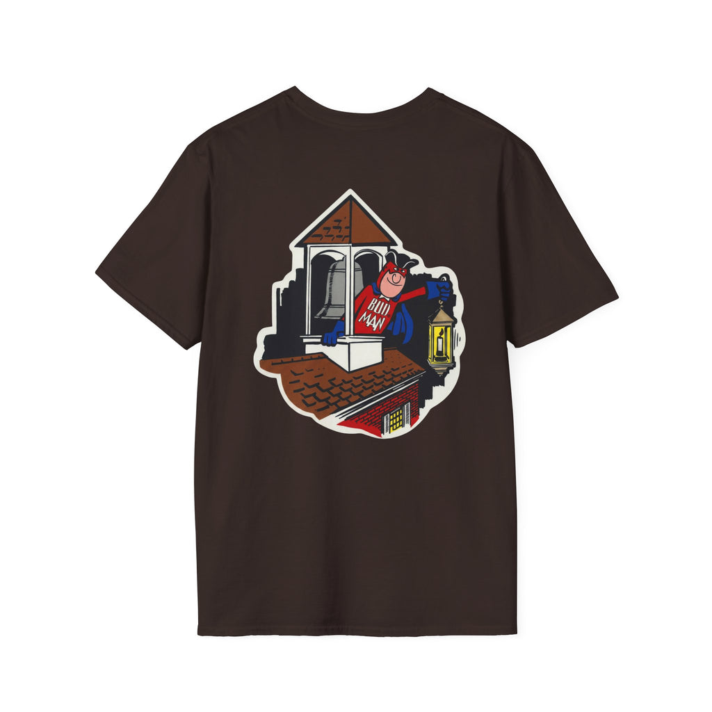 Retro Bud Man Boston Lantern Classic Budweiser T-Shirt