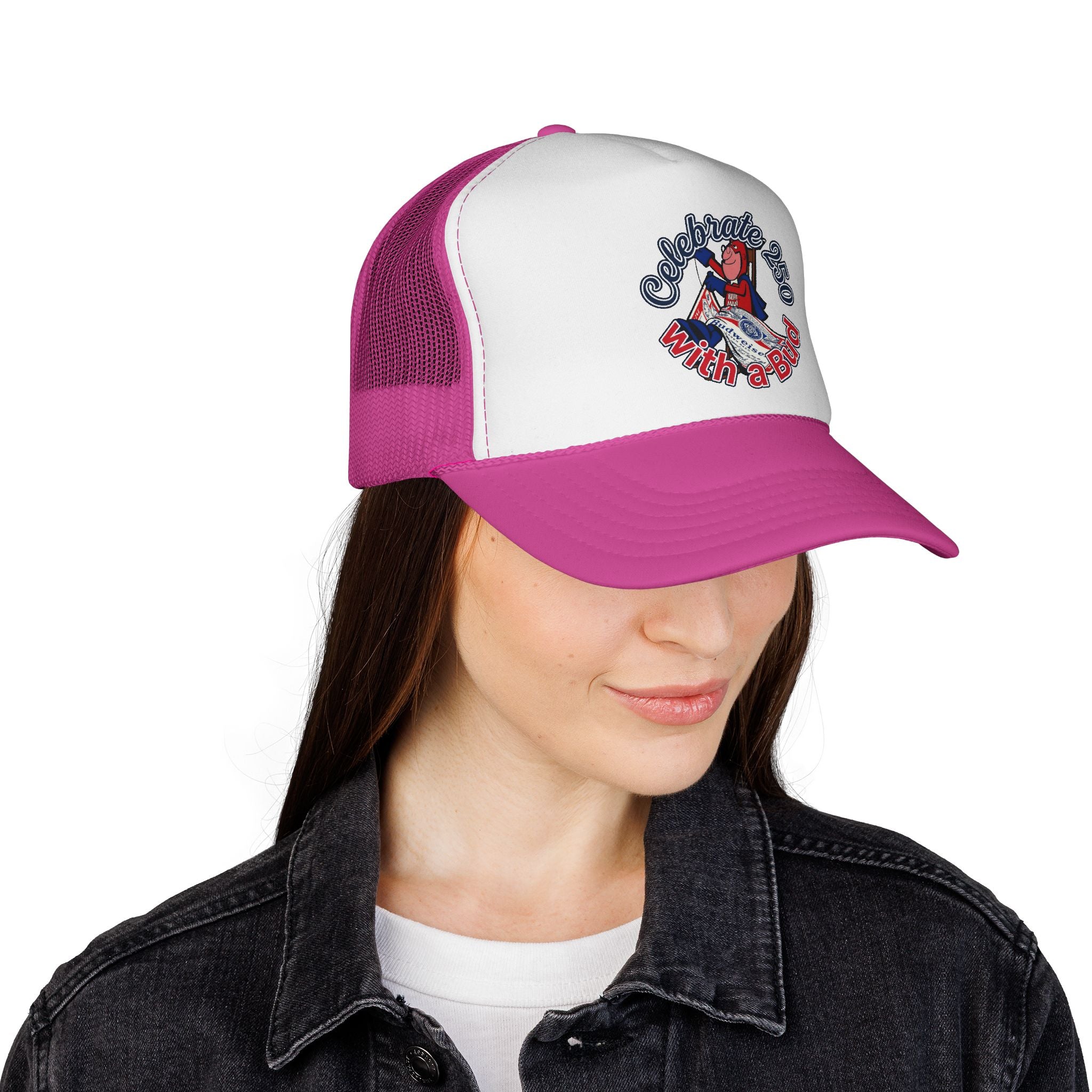 Retro Budweiser "Budsy" Ross Trucker Hat