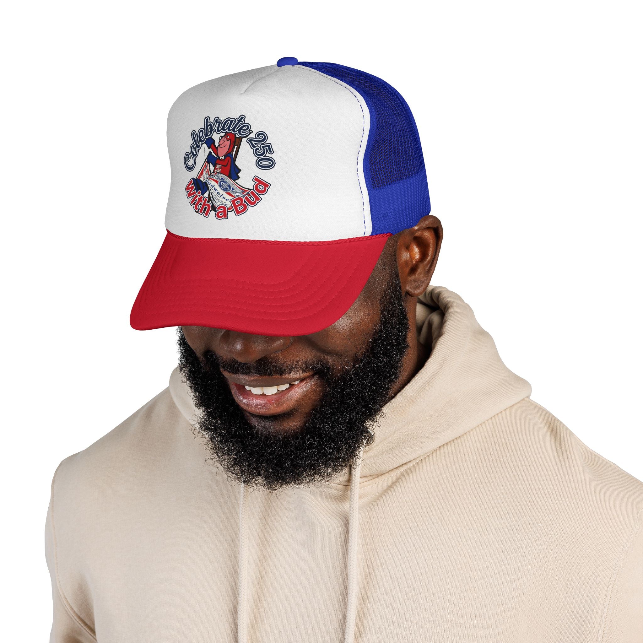 Retro Budweiser "Budsy" Ross Trucker Hat