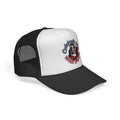 Retro Budweiser Bud Man at Old North Church Trucker Hat for America's 250th Birthday