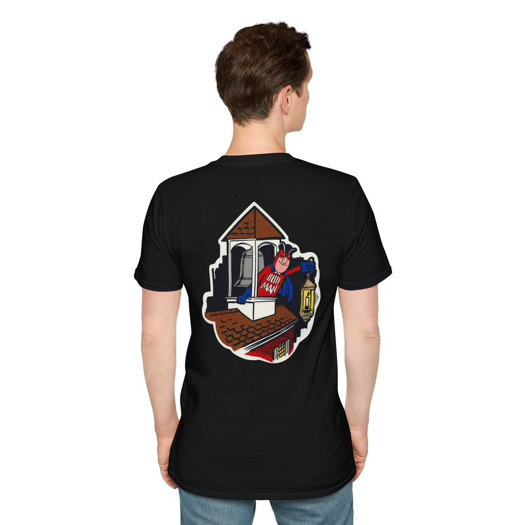 Retro Bud Man Boston Lantern Classic Budweiser T-Shirt